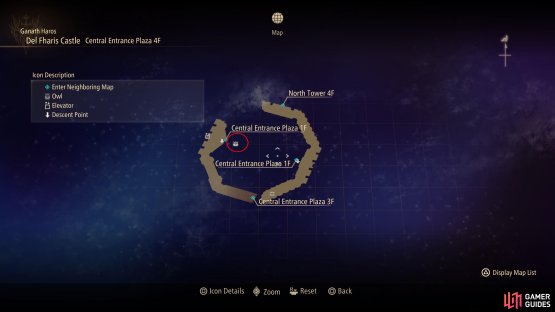 The 31st Owl can be found in Del Fharis Castle
