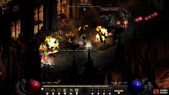 Because EXP gained is based on the characters level versus the monster&rsquo;s level, killing high-level monsters like those found in the Chaos Sanctuary is the best way to earn EXP.