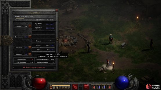 You’ll have to face off against such foes with a -100% penalty to all resistances.