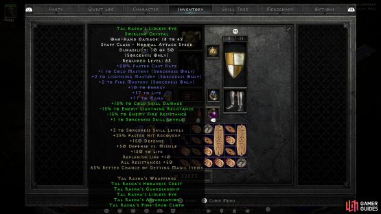 Full set bonuses for Tal Rasha&rsquo;s Wrappings.