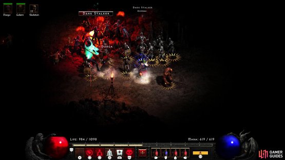 While the enemies within have varied immunities, their density and lack of difficulty makes them fairly easy to kill en masse.