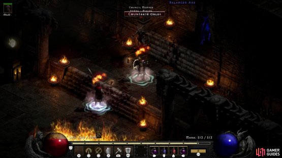 A high-end Hammerdin can also brave the perils and defeat The Council, but the terrain does tend to obstruct them somewhat.