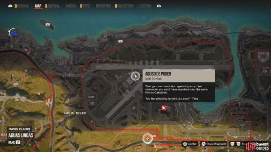 Head to this location on the map