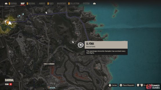 Head to this location on the map 