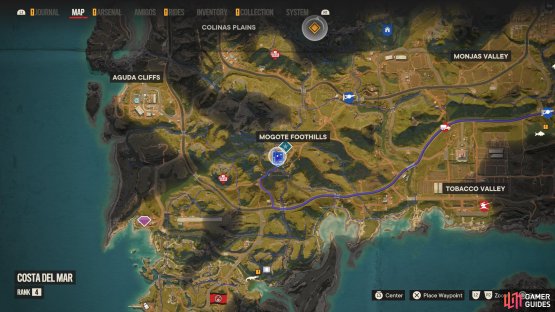 Head to this location on the map 