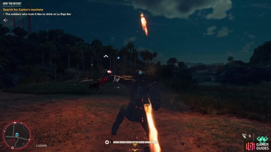 The Exterminador Supremo Backpack can fire homing rockets. 