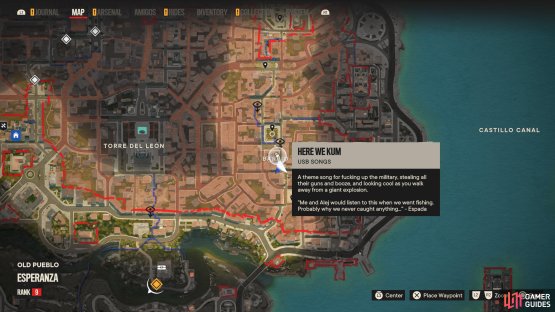 Head to this location on the map