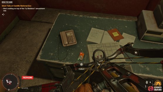 to find the usb containing La Bella Ciao De Libertad sitting in a bunker.