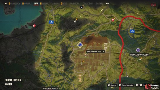 Head to this location on the map