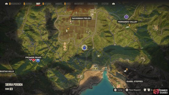 Head to this location on the map