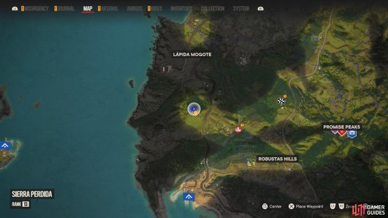 Head to this location on the map