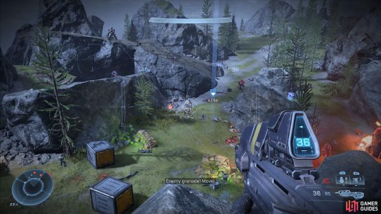 Take out the Jackals from the nearby hilltop 