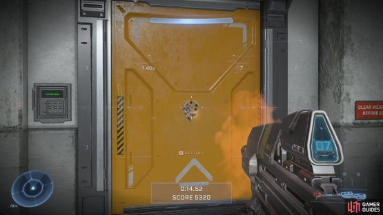 If you continue to fire throughout the magazine round without stopping, the inner reticle will move more towards the outer one, until it&rsquo;s out of the circle. This indicates maximum bloom effect.