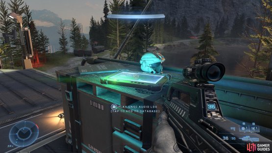 You&rsquo;ll find the log on the fob platform.