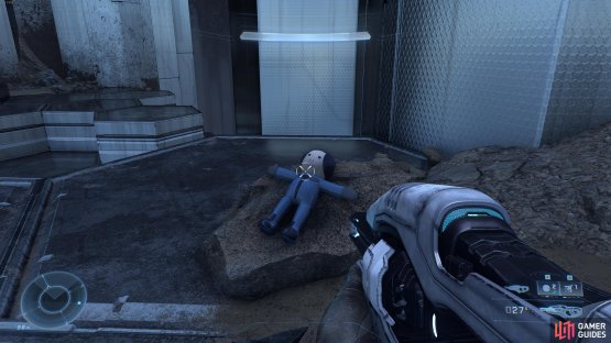 You&rsquo;ll see this creepy doll when you reach the area you need to be in before using Grappleshot to reach the skull.