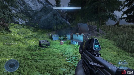 You&rsquo;ll find the log beneath some trees just north of the Myriad Hunters.