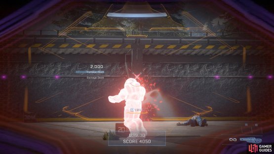 You can scope x2 with the Stalker Rifle. You&rsquo;ll see the heat bar, battery power remaining until recharge in the bottom right, and prompted to vent if you&rsquo;re about to overheat.