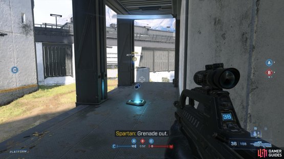 As you rotate between maps, make the most of the time by picking up grenades and power items.