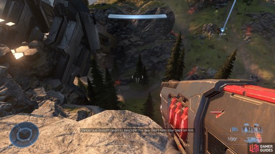 Take out the Jackals, Grunts and Brutes from the hill