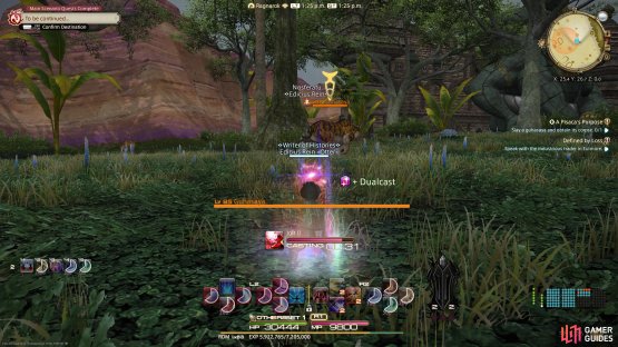 Head to (X: 25.4, Y: 26.8) and defeat a Guhasaya.