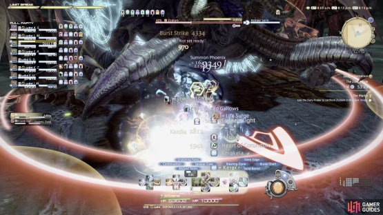 When Zodiark casts Adikia, it&rsquo;ll slam its fists at the middle sides of the arena