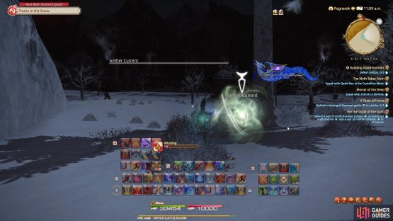 This aether current is in a similar place to the one near Horrea Camp.