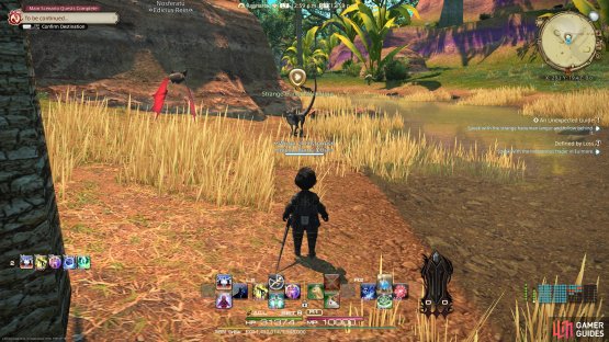 Head to (X: 29.2, Y: 18.8) and follow the Langur