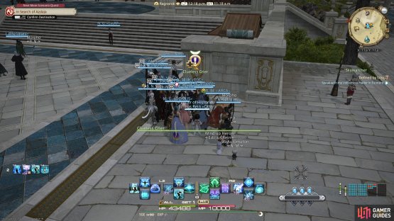 Speak with the Clueless Crier in Old Sharlayan