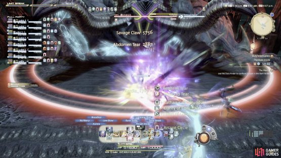 Zodiark will cast Kokytos as soon as the battle starts
