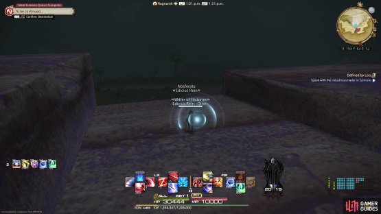 to find the Sightseeing Log sitting ontop of the wall infront of Sramul.