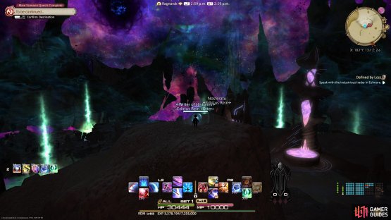 to find the Sightseeing Log sitting on top of some rocks.