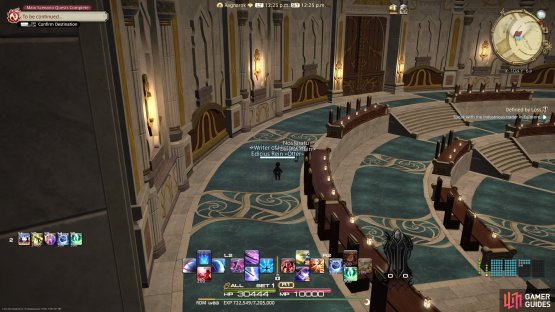 to find the Sightseeing Log sitting behind the benches on the left. 