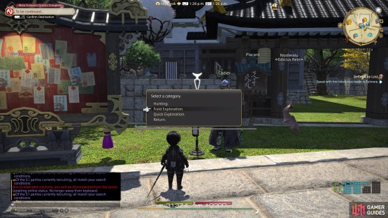 You can either send out your Retainer on the Highland out on the Highland Exploration XXVII 
