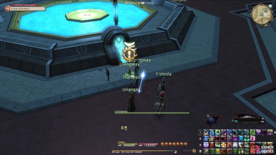A Taste of the Moon Starting NPC is Livingway
