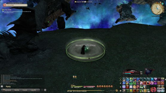 Interact with the Wind Confluence.