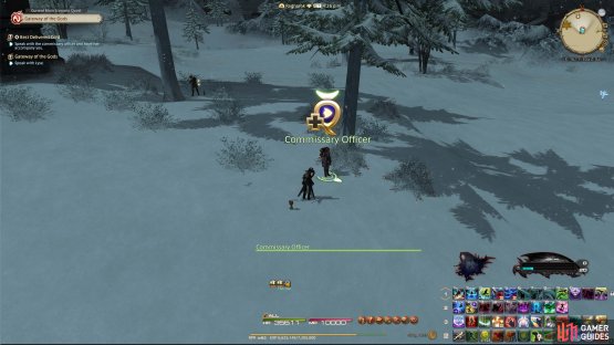 Commissary Officer Location
