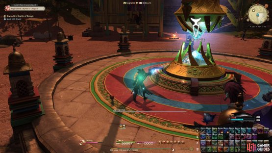 Attune to the Aetheryte at Palaka&rsquo;s Stand.