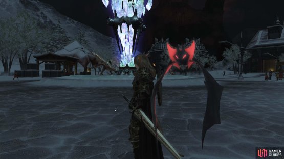 Nosferatu Up Close (Wings Down)