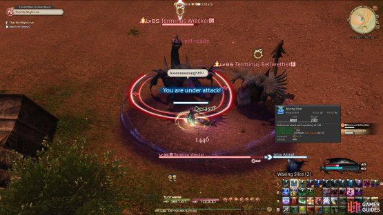 Qerasaf has been attacked by Terminus Wreckers