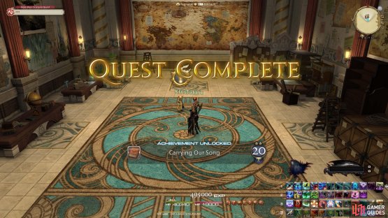 You will unlock an achievement Camping Our Song (20).