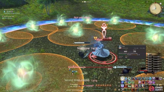 Aether Points Explode in a circular radius.