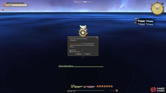 A Level 90 duty will begin with an Item Level sync of 550.