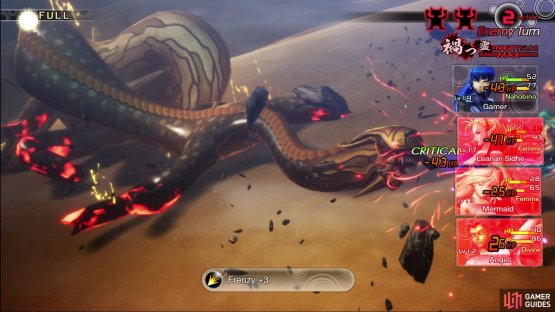 but Frenzy is far deadlier, especially after using Magatsuhi.
