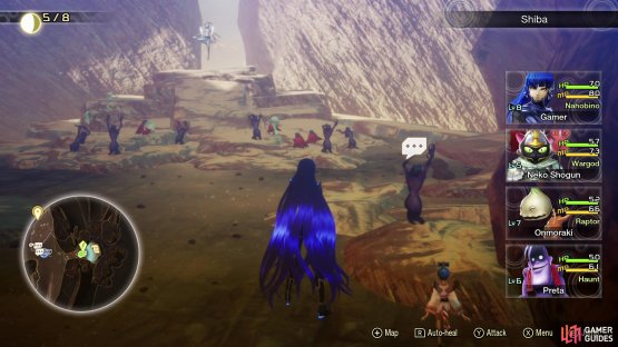 visit this cave to find the missing Preta related to a Quest you have accepted.