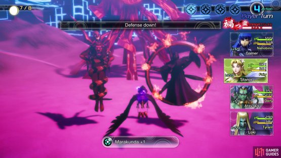 Debuffing their defenses will help a lot in this battle