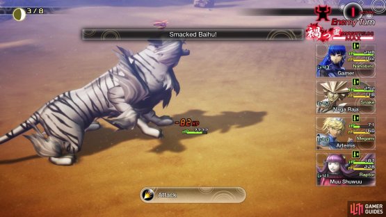 Inflicting Confusion on Baihu can make this battle a lot easier