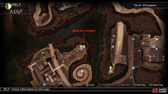 The Koppa Tengu will be right next to the Tennozu Isle Leyline