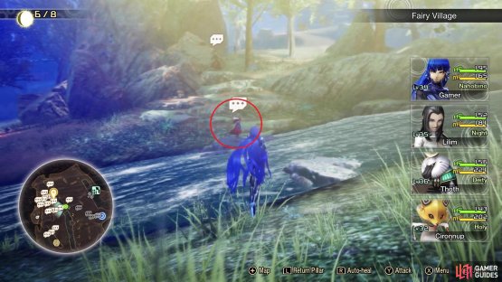 Talk to this Cait Sith in Fairy Village to make the quest available