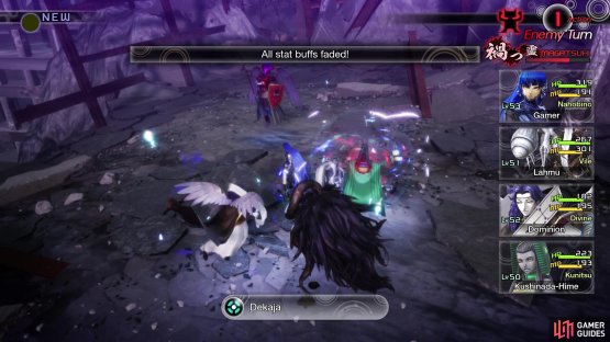 The Powers can also dispel any of your buffs