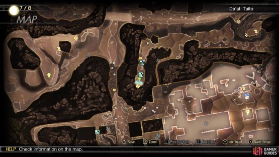 Demon Statue #18 on the map